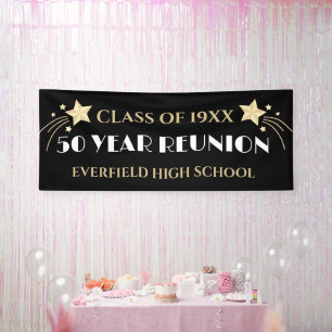  50 Years! 10 Ft Big Class Reunion banner