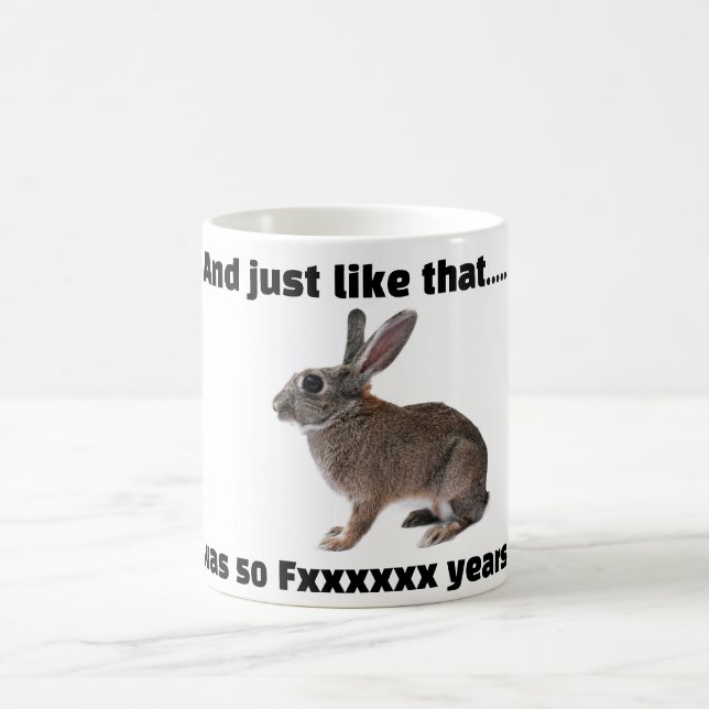 50 years Ago Coffee Mug (Center)