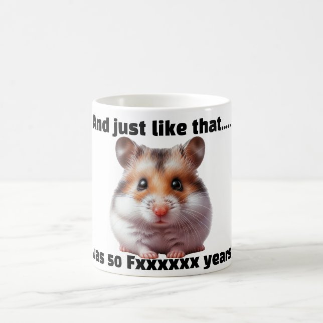 50 Years Ago Coffee Mug (Center)
