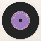 50 years! Customisable, Class reunion coasters