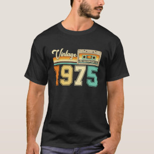 50 Years Old 1975 Vintage 50th Birthday Men Women T-Shirt