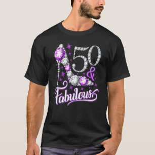 50 Years Old 50 & Fabulous Since 1972 50th Birthd T-Shirt