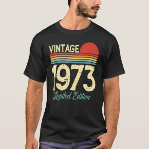 50 Years Old Vintage 1973  50th Birthday  18 T-Shirt