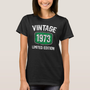 50 Years Old Vintage 1973 50th Birthday T-Shirt