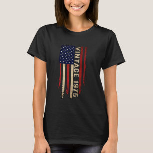50 Years Old Vintage 1975 Funny 50th Birthday Amer T-Shirt