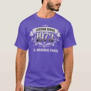 50 Years OldSince 1973 50th Birthday T-Shirt