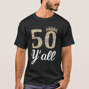 50 Years Queen Birthday Party Vintage 50Th Birthda T-Shirt