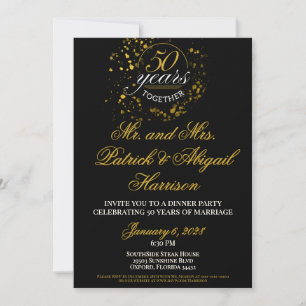 50 Years Together Silver Wedding Anniversary