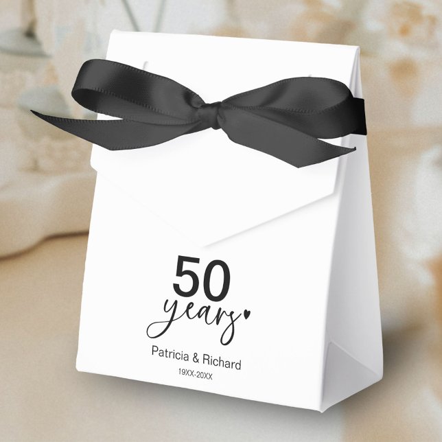 50 Years Wedding Anniversary Favour Box (Creator Uploaded)