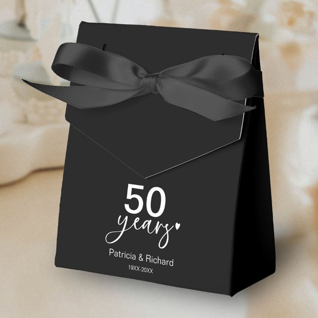 50 Years Wedding Anniversary Favour Box (Creator Uploaded)