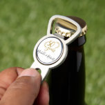 50 years wedding anniversary gift gold glitter divot tool<br><div class="desc">50 years wedding anniversary personalised divot tool,  featuring gold and glitter typography in hand lettering and calligraphy style font.</div>