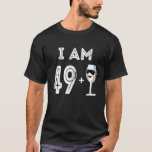 50 Years Wine 50th Birthday Wine Tee<br><div class="desc">50 Years Wine 50th Birthday Wine Tee</div>