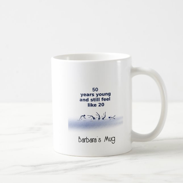 50 Years Young Mug (Right)