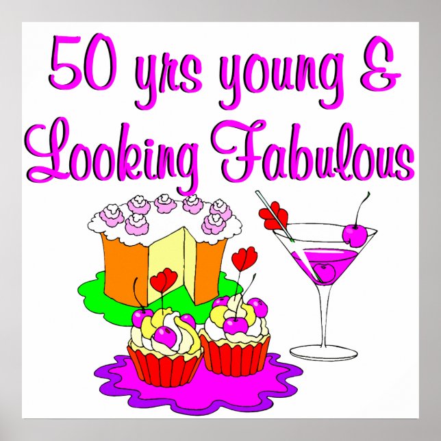 50 YEARS YOUNG POSTER (Front)