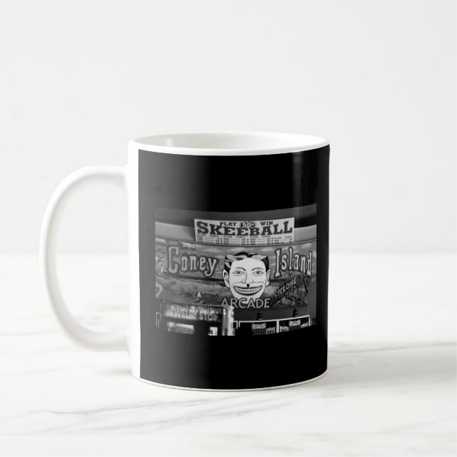 '50c Skeeball' Adult Long-Sleeve T-shirt Coffee Mug (Left)