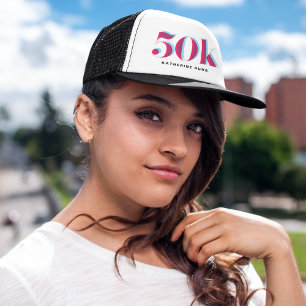 50K Ultramarathon Celebratory Trucker Hat