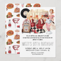 50's Diner Sock Hop Birthday Party