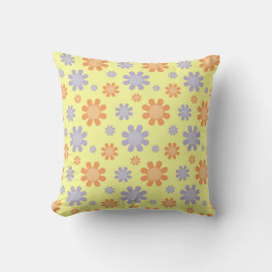 50's Flowers Pillow