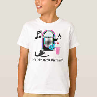 50s Hop Birthday Custom t-shirt