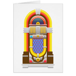 50s old fashioned jukebox