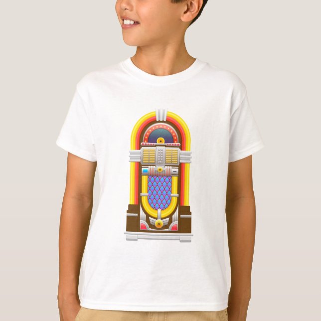 50s old fashioned jukebox T-Shirt (Front)
