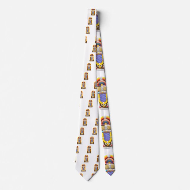 50s old fashioned jukebox tie (Front)