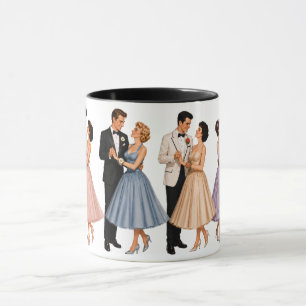 50's Prom Night Couples Mug