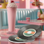 50's Record Style<br><div class="desc">Fifties Rockabilly Record Paper Plates - Hey all you cool cats! It’s definitely time to party 50's style. Remember the hair, the fashion and the rock n’ roll music, that keeps this stylish decade in the hearts and minds of the young and the young at heart. Check out this boppin'...</div>