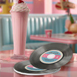 50's Record Style Paper Plate<br><div class="desc">Fifties Rockabilly Record Paper Plates - Hey all you cool cats! It’s definitely time to party 50's style. Remember the hair, the fashion and the rock n’ roll music, that keeps this stylish decade in the hearts and minds of the young and the young at heart. Check out this boppin'...</div>