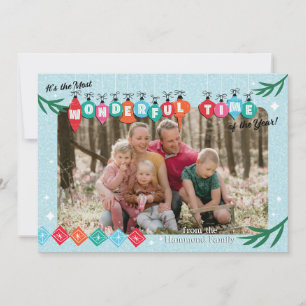 50's Retro Photo Christmas Cards