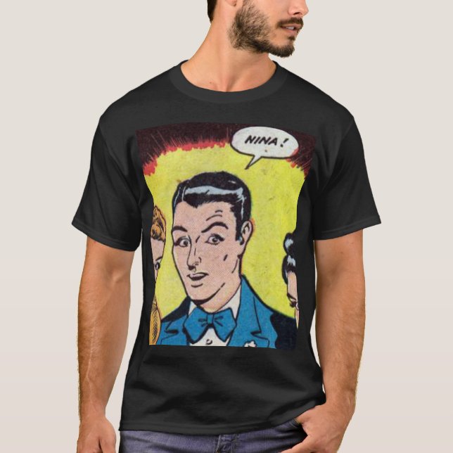50s Romantic Comic | Best gift for comics lover T-Shirt (Front)