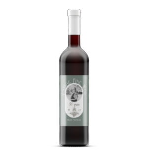 50th Age Birthday Personalizable Faux Vintage Wine Label