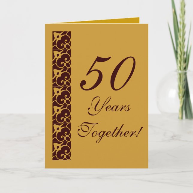 50th Anniversary Cards by Janz (Front)