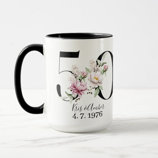 50th Anniversary Coffee Mug (Left)