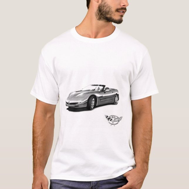 50th anniversary Corvette T-Shirt (Front)
