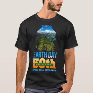 50th Anniversary Earth Day Gift Hamster T-Shirt