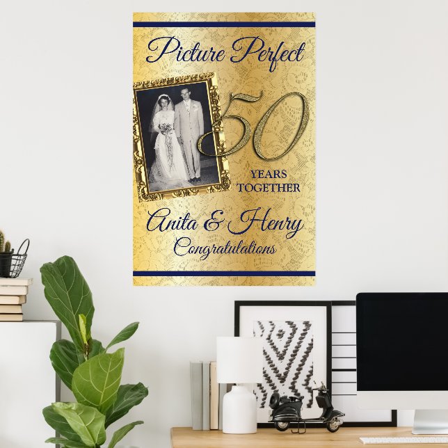 50th Anniversary foam board  Poster (Home Office)