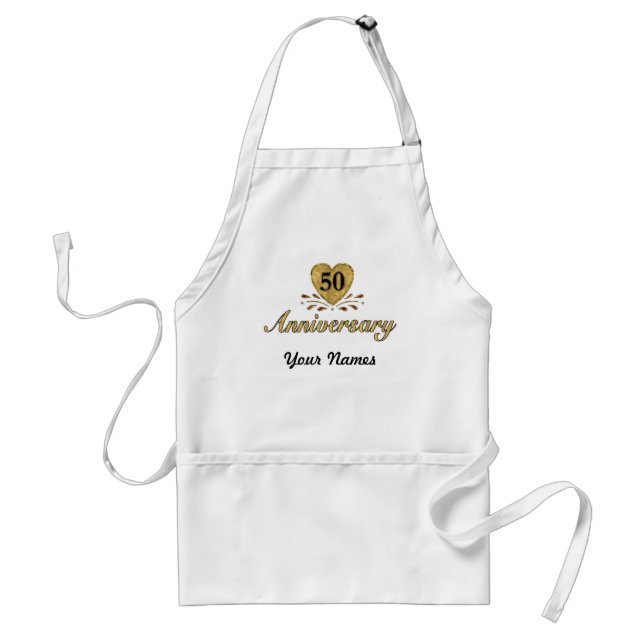 50th Anniversary - Gold Standard Apron (Front)