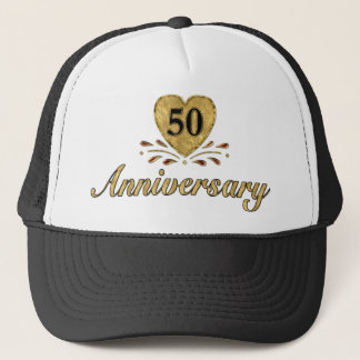 50th Anniversary - Gold Trucker Hat