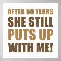 50th Anniversary Humour For Men