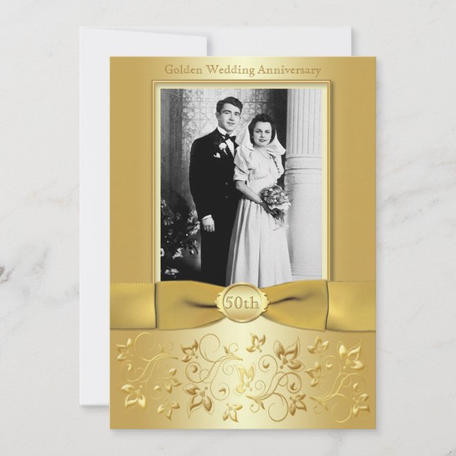 50th Anniversary Invitation (Front)