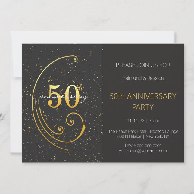 50th Anniversary Invitation (Front)