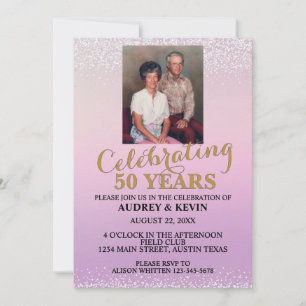 50th Anniversary Invitation