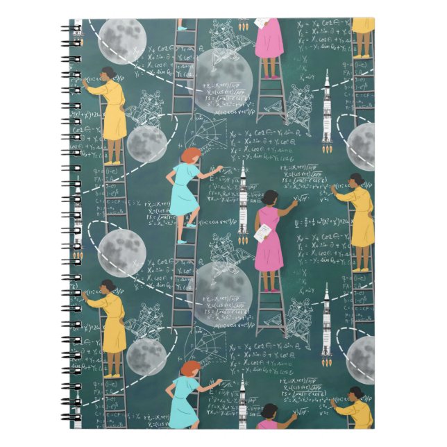 50th Anniversary Moon Landing Notebook (Front)