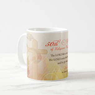 50th Anniversary of Religious Profession, Nun Coffee Mug