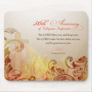 50th Anniversary of Religious Profession, Nun Mouse Pad