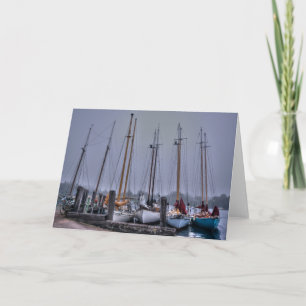 50th Anniversary of the Hubbards Schooner Races Card