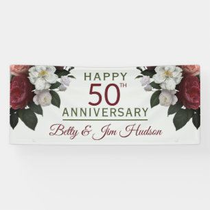 50th Anniversary Party - Hanging Banner