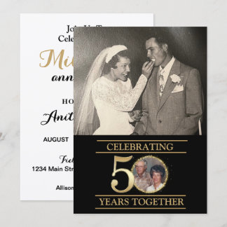 50th Anniversary Party Invitation