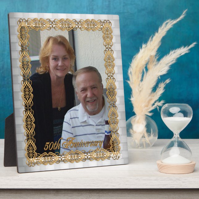 50th Anniversary photo plaque (Side)